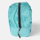 Trousse De Toilette Marbre turquoise moderne (Droite)