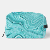 Trousse De Toilette Marbre turquoise moderne (Verso)