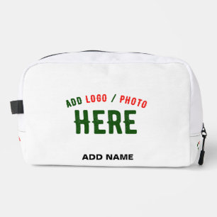 TROUSSE DE TOILETTE MARQUE BLANCHE MODERNE ET PERSONNALISABLE VÉRIFIÉE