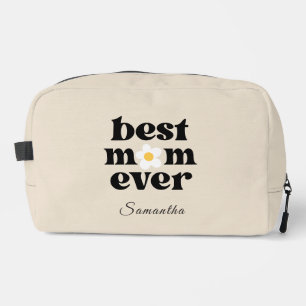 Trousse De Toilette Meilleure Maman Personnalisée pour la Fête des Mèr