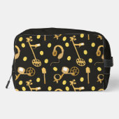 Trousse De Toilette Metal Detecting Detectorist Pattern Personalised (Verso)