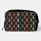 Trousse De Toilette Mid Century Modern Starburst Pattern (Verso)
