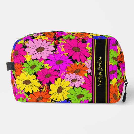 Trousse De Toilette Modèle floral (Recto)