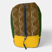 Trousse De Toilette Moderne et élégant Monogramme vert (Droite)