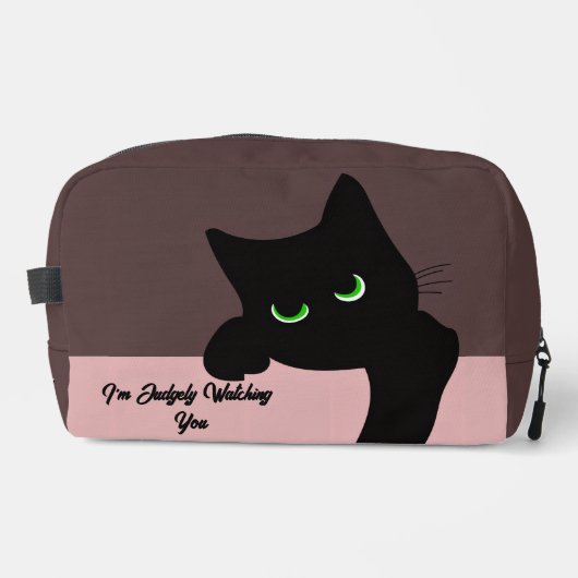 Trousse De Toilette Monogram Chat Noir à l'affût Tendance (Recto)