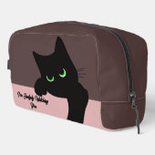 Trousse De Toilette Monogram Chat Noir à l'affût Tendance (Coin droit)