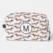 Trousse De Toilette Monogram Dachshund Wiener Sausage Chien Personnali (Recto)