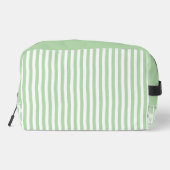 Trousse De Toilette Monogram Initials Striped Custom (Verso)