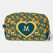 Trousse De Toilette Monogramed Yellow Roses  (Recto)