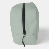 Trousse De Toilette Monogramme de style moderne vert sauge (Droite)