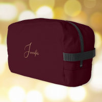 Monogramme d'or de Bourgogne moderne Gym Voyage Co