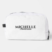 Trousse De Toilette Monogramme moderne simple (Recto)