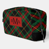 Trousse De Toilette Monogramme Motif plaid (Coin droit)