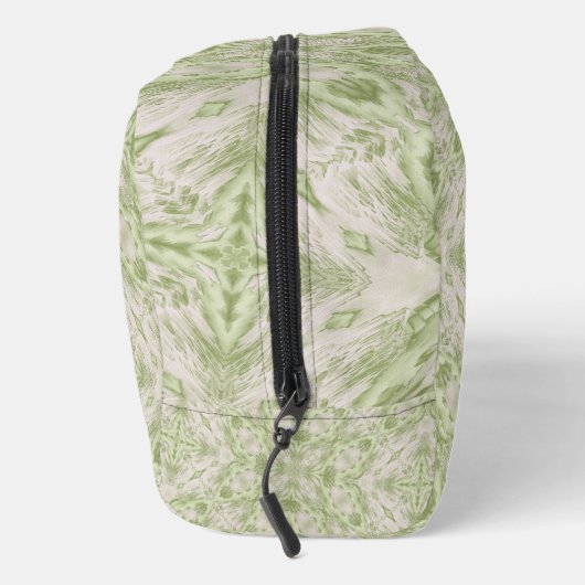 Trousse De Toilette Monogramme Nom Sage Green Motif | (Droite)