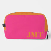 Trousse De Toilette Monogramme rose et orange clair (Recto)