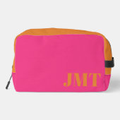Trousse De Toilette Monogramme rose et orange clair (Verso)