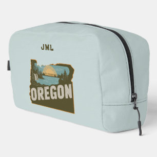 Trousse De Toilette Monogramme Silhouette Rétro Oregon