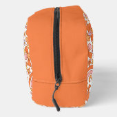Trousse De Toilette Monogramme super Retro Orange Florals (Droite)