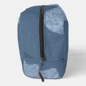 Trousse De Toilette Motif Abstrait dans les tons bleu (Droite)