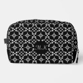 Trousse De Toilette Motif Abstrait de points de livres monochromes (Recto)