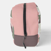 Trousse De Toilette Motif Abstrait rose Brown vert (Droite)