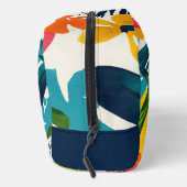 Trousse De Toilette Motif Abstrait tropical Monogrammé (Droite)