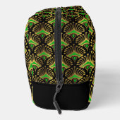 Trousse De Toilette Motif Art déco or et vert (Droite)