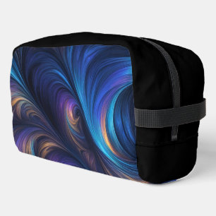 Trousse De Toilette Motif bleu foncé
