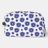 Trousse De Toilette Motif Blue Daisy (Recto)
