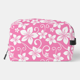 TROUSSE DE TOILETTE MOTIF BLUE HAWAII À BUBBLEGUM ROSE