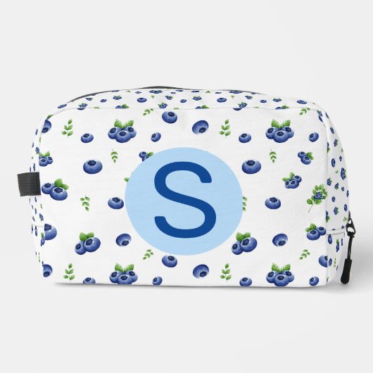 Trousse De Toilette Motif Blueberry (Recto)