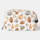 Trousse De Toilette Motif Citrouille d'aquarelle amusant (Verso)