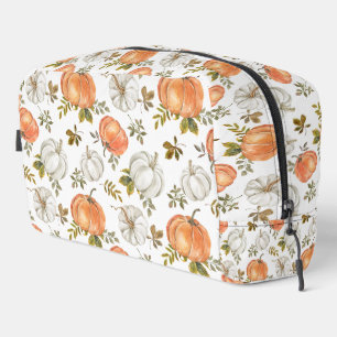 Trousse De Toilette Motif Citrouille d'aquarelle d'automne