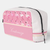 Trousse De Toilette Motif d'aquarelle couleur Flamant rose rose person (Coin droit)