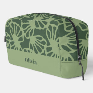 Trousse De Toilette Motif de Chevron classique jaune noir et blanc