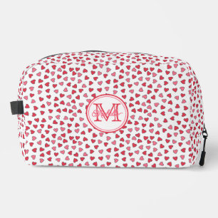 Trousse De Toilette Motif de Coeurs rose et rouge mignons