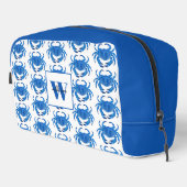 Trousse De Toilette Motif de crabe bleu (Coin droit)