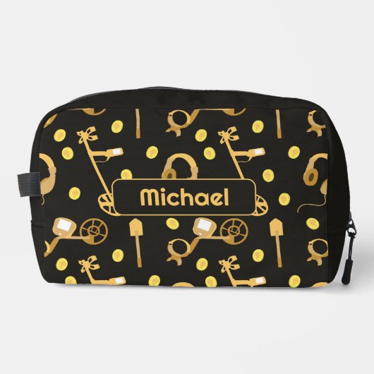 Trousse De Toilette Motif de détection de métal personnalisé pour déte (Recto)