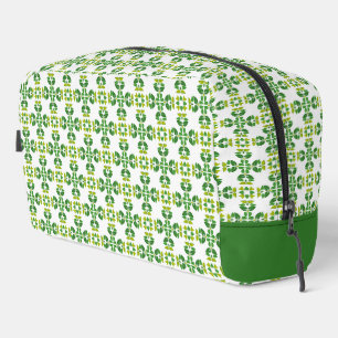 Trousse De Toilette Motif de feuille, motif de feuilles, feuilles vert