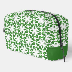 Trousse De Toilette Motif de feuille, motif de feuilles, feuilles vert
