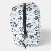 Trousse De Toilette Motif de fleurs bleues (Droite)
