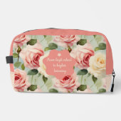 Trousse De Toilette Motif de fleurs de broches (Recto)