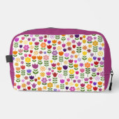 Trousse De Toilette Motif de fleurs de style scandinave (Recto)