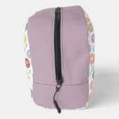 Trousse De Toilette Motif de fleurs floues Pastels sur fond blanc (Droite)