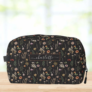 Trousse De Toilette Motif de fleurs sauvages florales jolies aquarelle