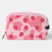 Trousse De Toilette motif de la vache à fraise kawaii (Verso)