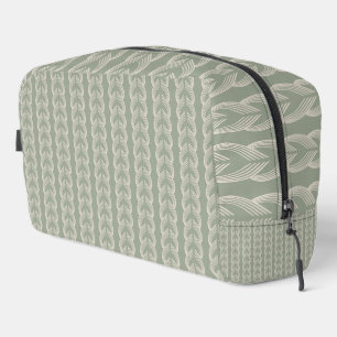 Trousse De Toilette Motif de luxe Art Déco à arche de couleur vert sau