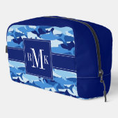 Trousse De Toilette Motif de requin bleu (Coin droit)