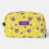 Trousse De Toilette Motif des hiboux (Recto)