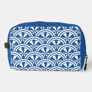 Trousse De Toilette Motif des vagues côtières - Le Lotus Blanc